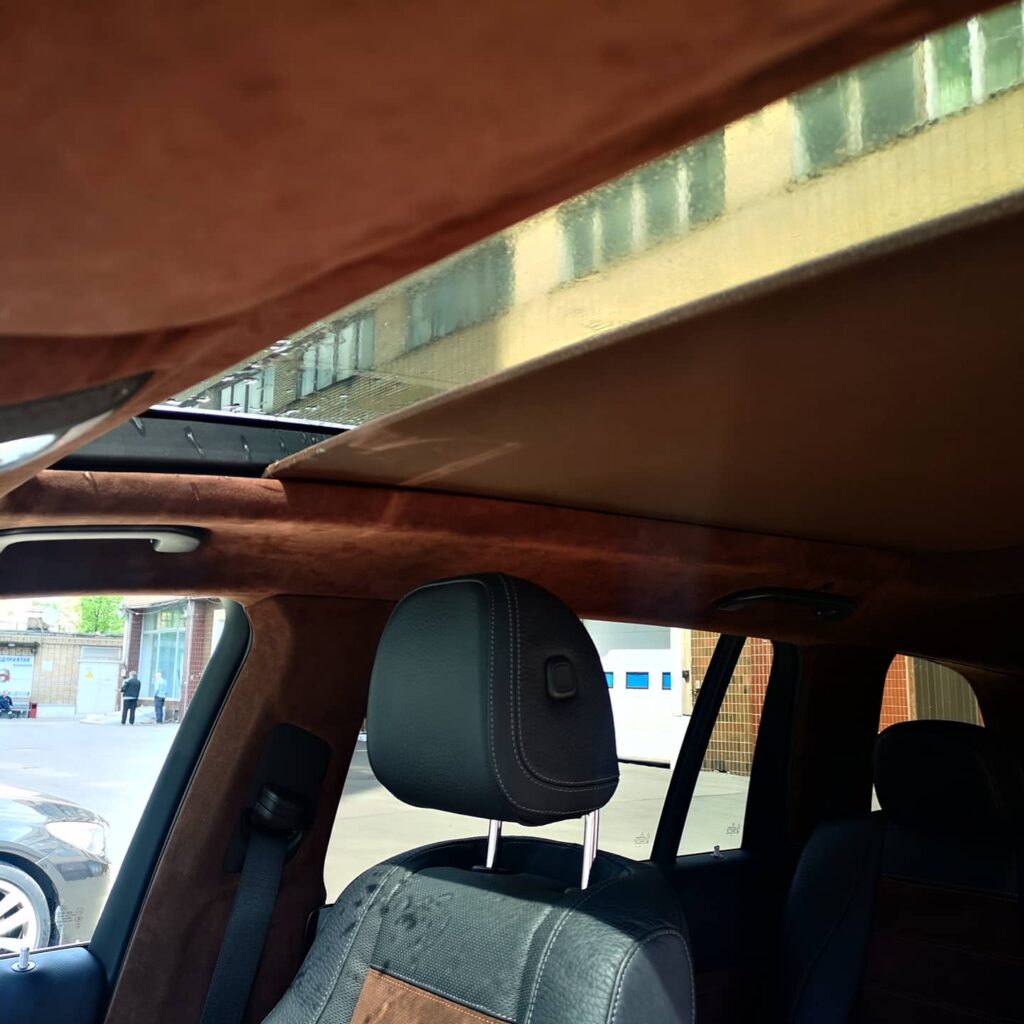 Перетяжка сидений автомобиля